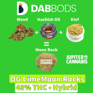 Dab Bods OG Lime Moon Rocks