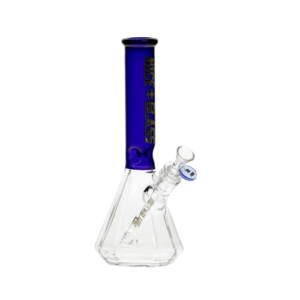 Nice Glass 11" 12-Sided Pyramid Beaker Bong - Jupiter Cannabis Winnipeg
