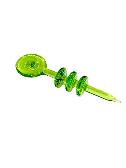 Triple Ring Dab Tool – Green - Jupiter Cannabis Winnipeg