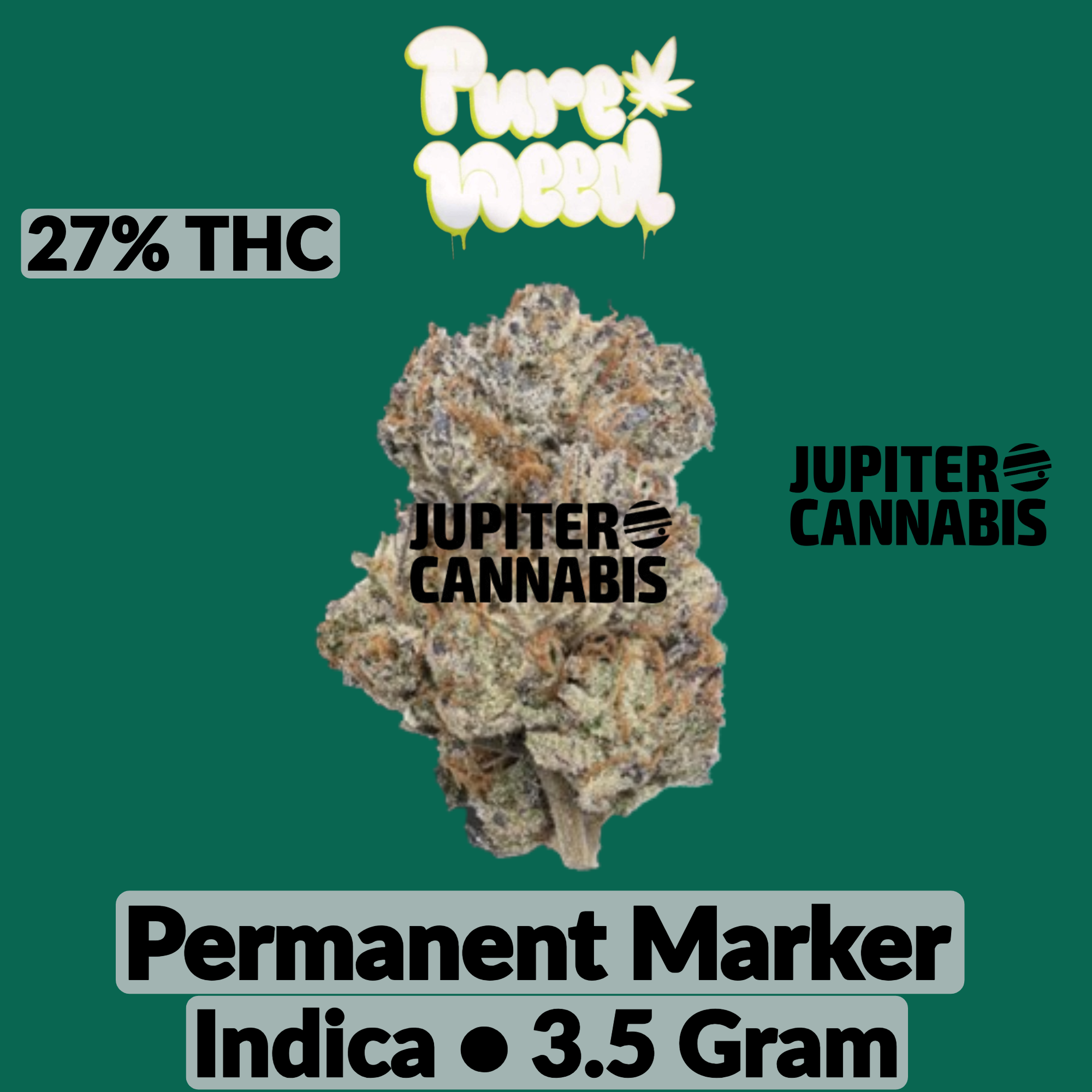 Pure Weed Permanent Marker 3.5g
