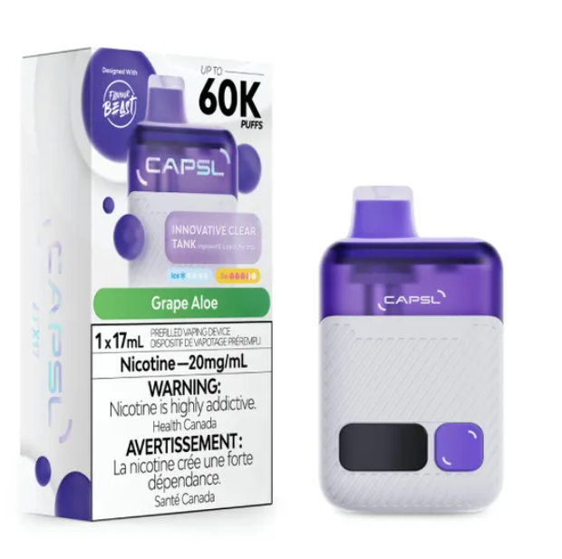 CAPSL AFX17 Disposable - Grape Aloe