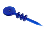 Triple Ring Dab Tool – Blue - Jupiter Cannabis Winnipeg