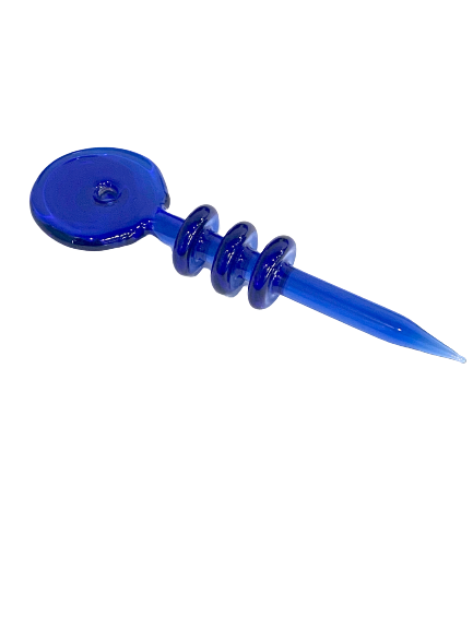 Triple Ring Dab Tool – Blue - Jupiter Cannabis Winnipeg