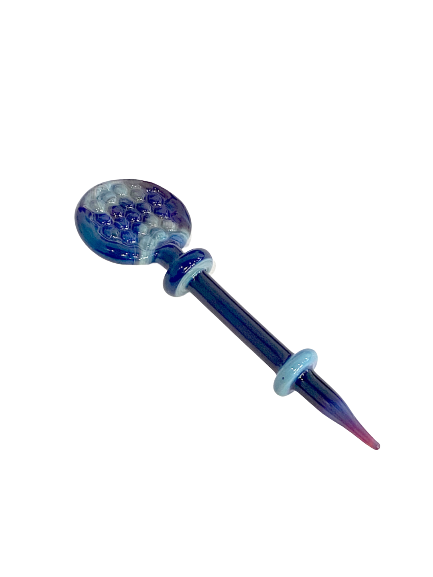 Honeycomb Dab Tool – Blue - Jupiter Cannabis Winnipeg