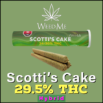Weed Me Weed Me Scotti’s Cake 3 Pack - Jupiter Cannabis Winnipeg