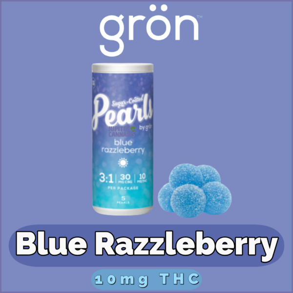 GRÖN Blue Razzleberry Pearls