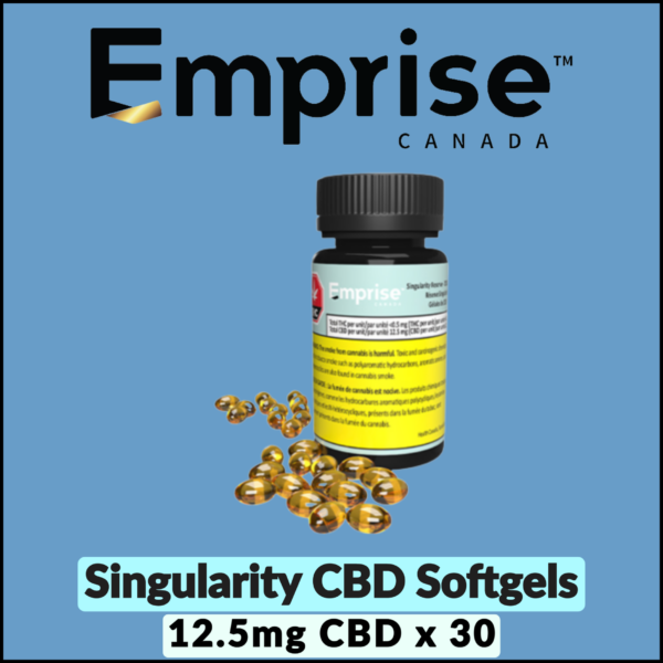 Emprise Singularity CBD Softgels