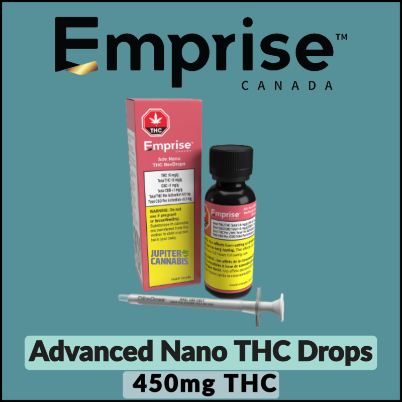 Emprise Emprise Advanced Nano THC Drops - Jupiter Cannabis Winnipeg