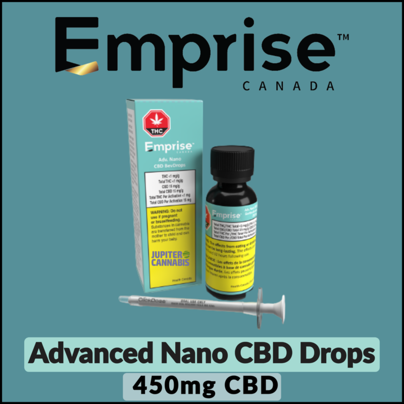 Emprise Emprise Advanced Nano CBD Drops - Jupiter Cannabis Winnipeg