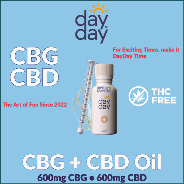 DayDay Full Spectrum CBG + CBD Oil
