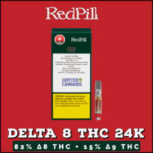 Redpill Delta 8 THC 24k Gold Punch Vape