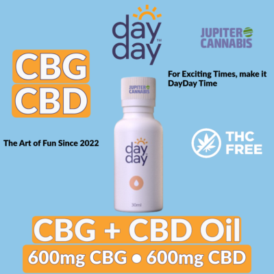 DayDay DayDay Full Spectrum CBG + CBD Oil - Jupiter Cannabis Winnipeg