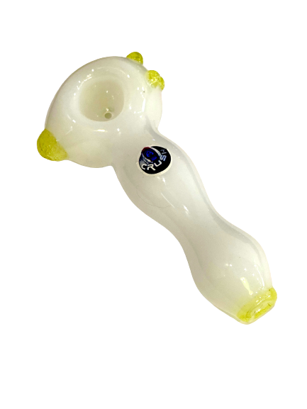 The Crush Slyme Dots Green Hand Pipe