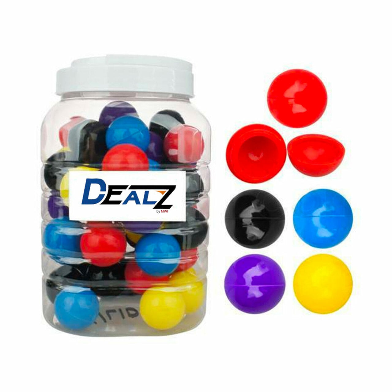 Dealz - 1.5" Silicone Ball/Sphere Container - Jupiter Cannabis (6634282746037)