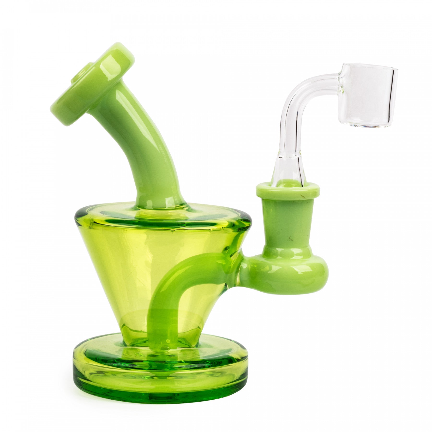 Red Eye Glass 5" Daydream Concentrate Rig W/3 Hole Perc