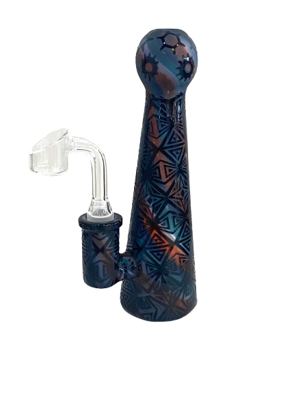 Cheech 6" Monolith Etched Rig