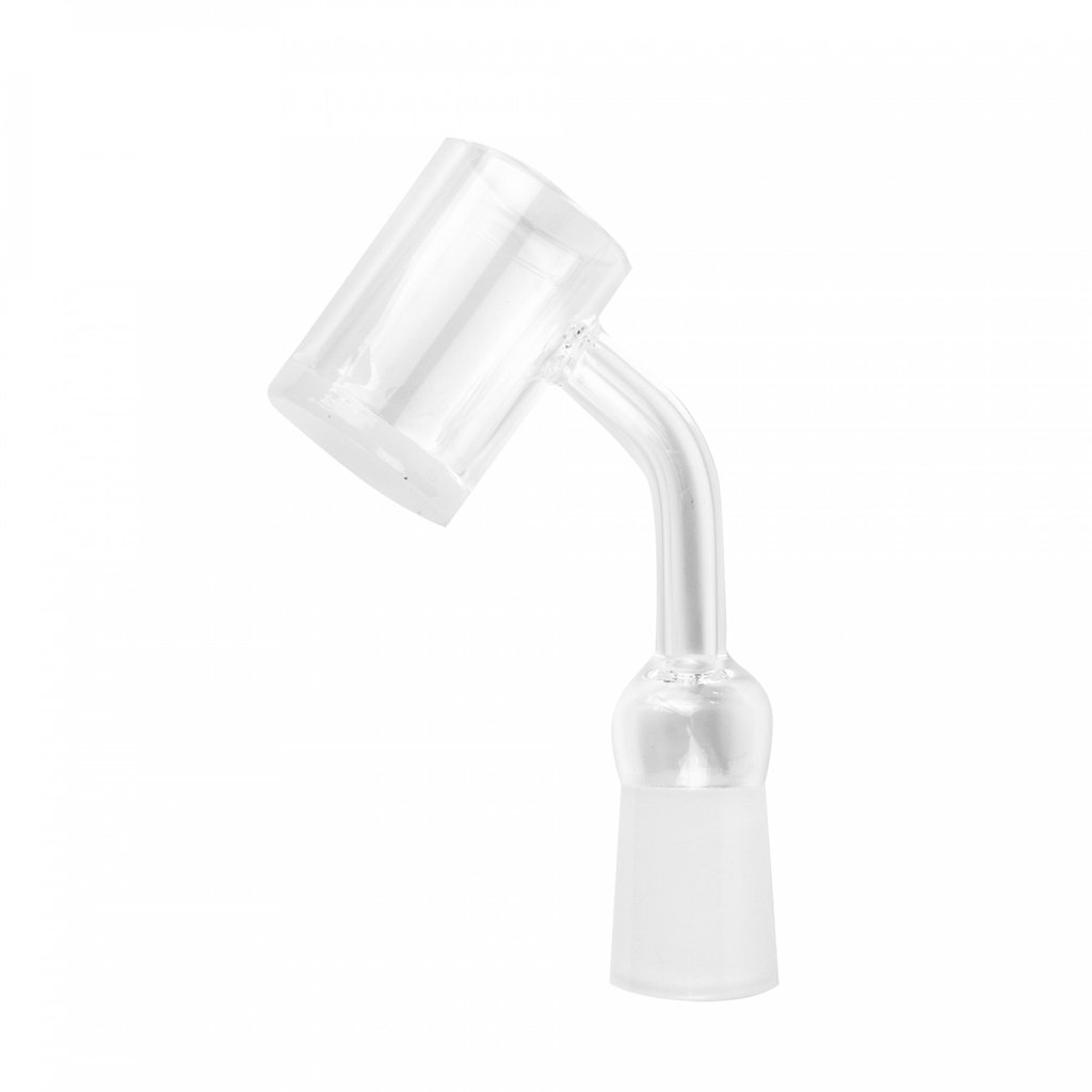 IRIE Quartz 14mm Female 45° Opaque Bottom Banger - Jupiter Cannabis (6634340417717)
