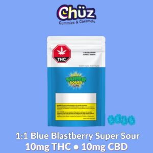 Chuz 1:1 Blue Blastberry Super Sour