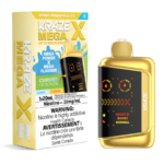Kraze Mega X Disposable Vape – Tangy Pineapple Ice - Jupiter Cannabis Winnipeg