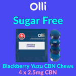 Olli Olli Sugar Free Blackberry Yuzu CBN Chews - Jupiter Cannabis Winnipeg