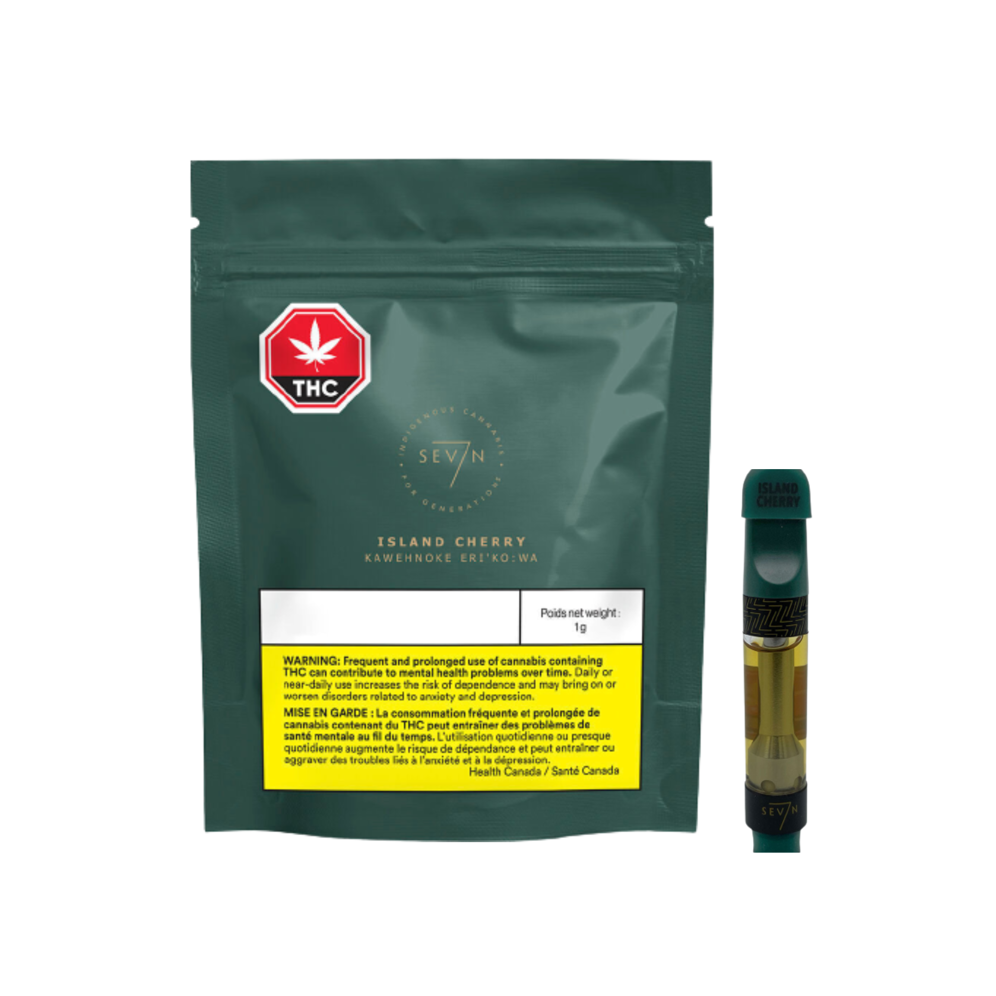 Seven Island Cherry Vape | Jupiter Cannabis Winnipeg