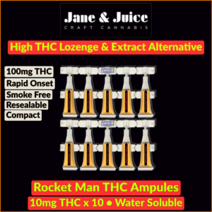 Jane & Juice Rocket Man THC Ampules
