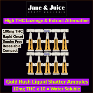 Juice Gold Rush Liquid Shatter Ampules