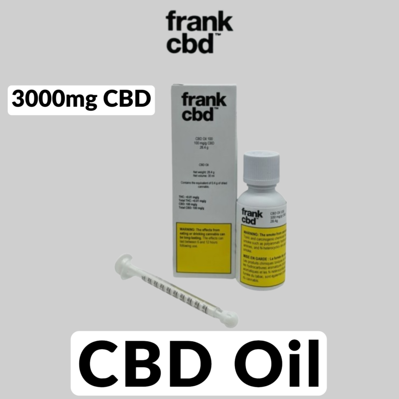 Frank CBD Frank CBD 100 Oil - Jupiter Cannabis Winnipeg