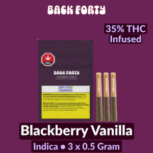 Back Forty Blackberry Vanilla Infused Pre-Rolls