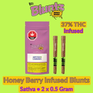 Sticky Greens Bluntz Honey Berry Infused Blunts