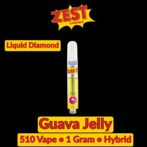 Zest Cannabis Guava Jelly Liquid Diamond Vape