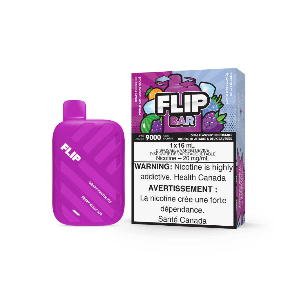 Flip Bar Disposable - Grape Punch Ice & Berry Blast Ice | Jupiter ...