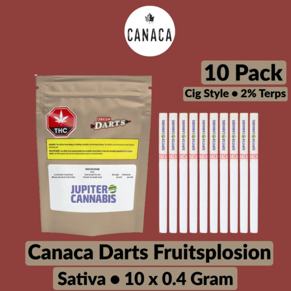 Canaca Darts Fruitsplosion 10 Pack