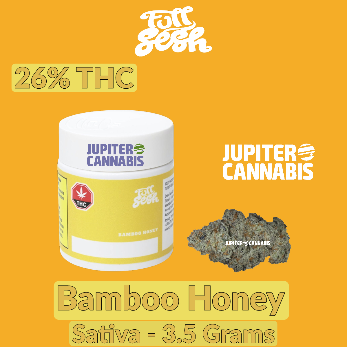 Full Sesh Bamboo Honey | Jupiter Cannabis Winnipeg