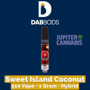 Dab Bods Sweet Island Coconut Vape