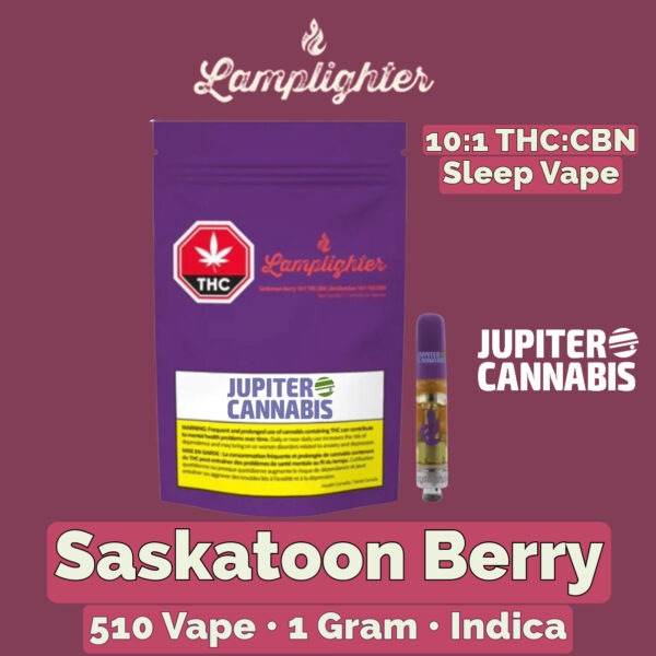 Lamplighter Saskatoon Berry 10:1 THC:CBN Vape