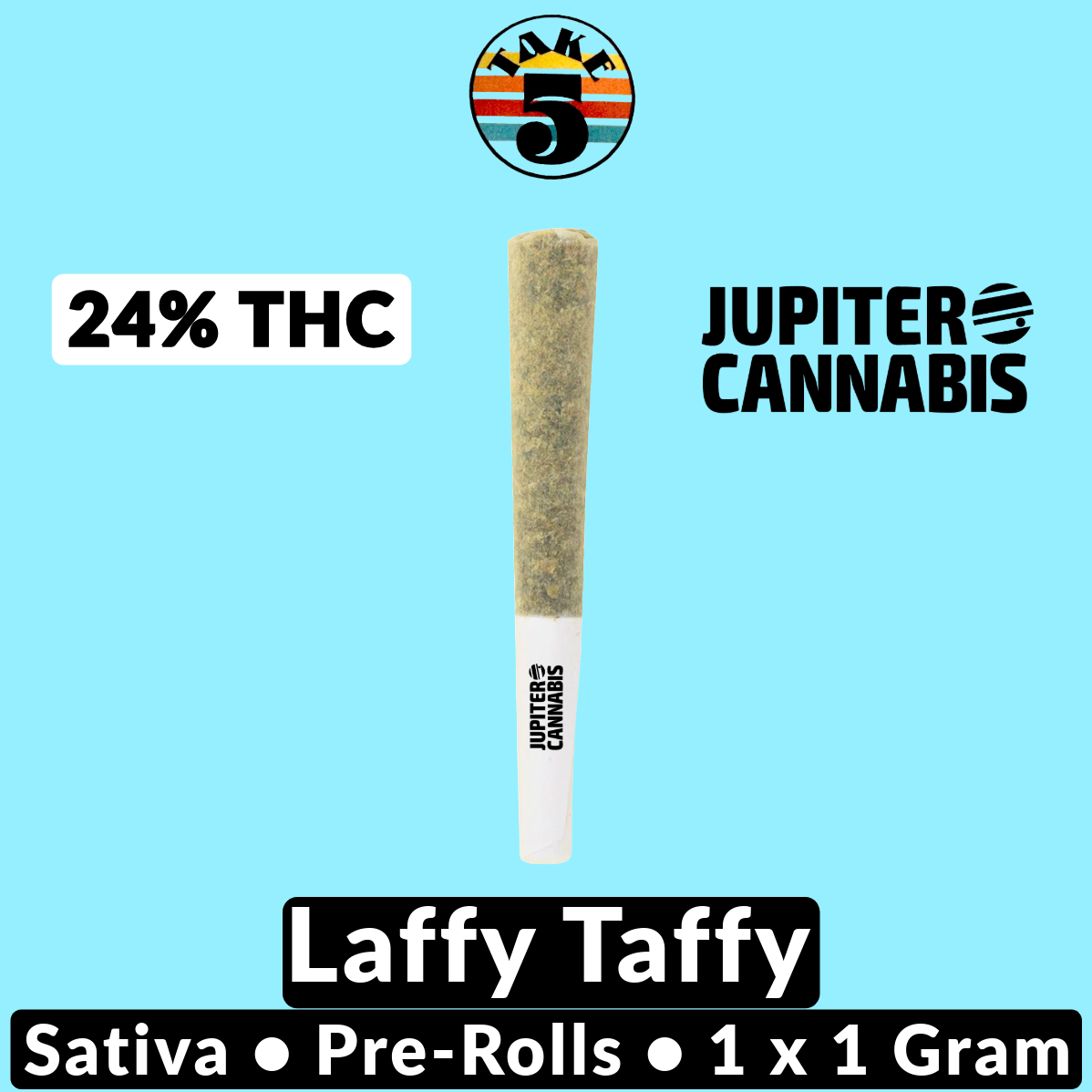 Take 5 Laffy Taffy 1g joint