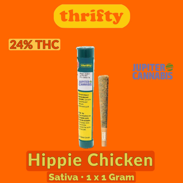 Thrifty Hippie Chicken 1g Joint