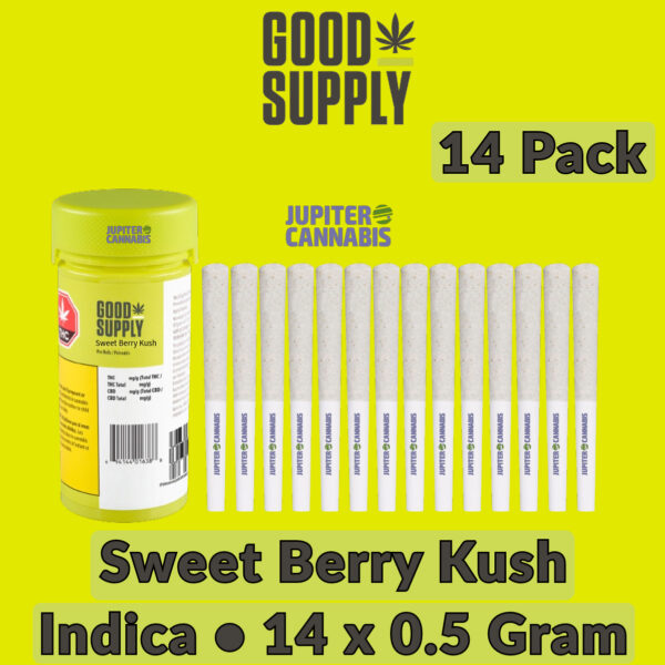 Good Supply Sweet Berry Kush 14 Pack