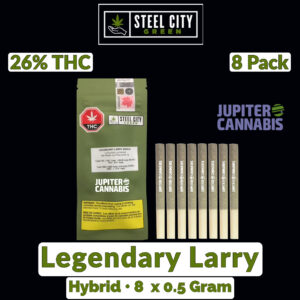 Steel City Green Legendary Larry 8 Pack