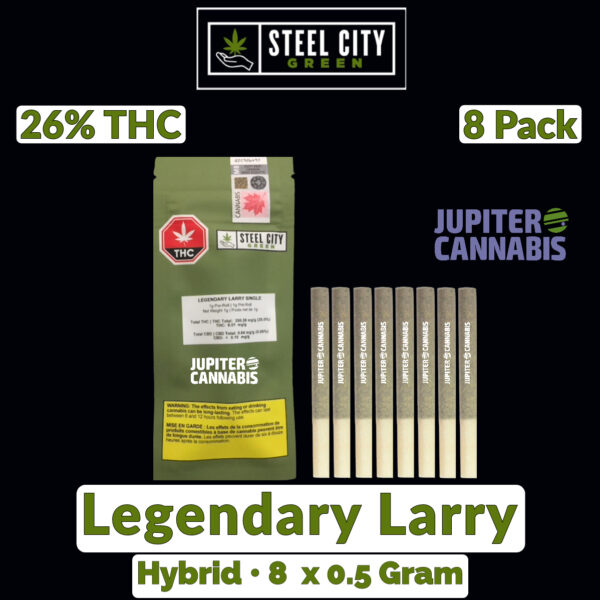 Steel City Green Legendary Larry 8 Pack