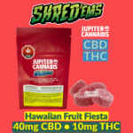 Shred'Ems Shred’Ems Hawaiian Fruit Fiesta Gummies - Jupiter Cannabis Winnipeg