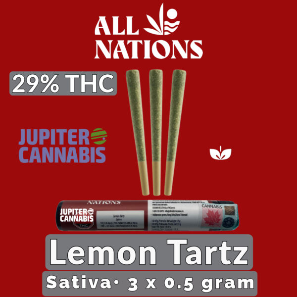 All Nations Lemon Tartz 3 Pack
