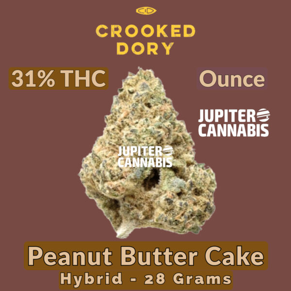 Crooked Dory Peanut Butter Cake Ounce