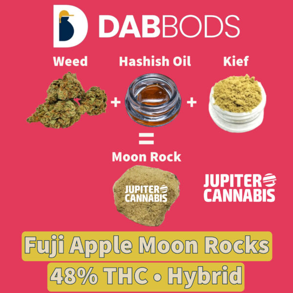 Dab Bods Fuji Apple Moon Rocks