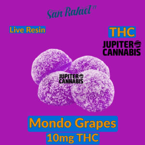 San Rafael Mondo Grapes Live Resin Gummies