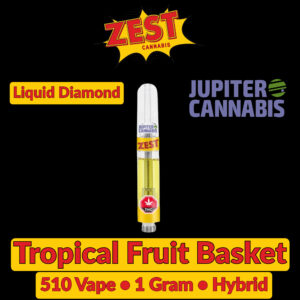 Zest Tropical Fruit Basket Liquid Diamond Vape