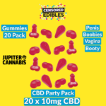 Censored Edibles Censored Edibles CBD Party Pack - Jupiter Cannabis Winnipeg