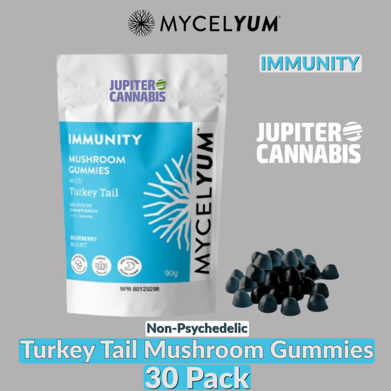 IMMUNITY with Turkey Tail Mushroom Gummies - Jupiter Cannabis Winnipeg