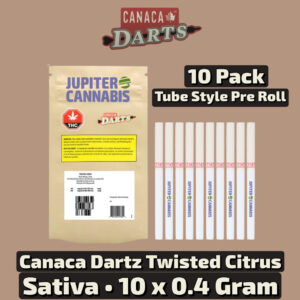 Canaca Dartz Twisted Citrus 10 Pack